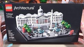 Pure build: LEGO Architecture Trafalgar Square 21045 in real time ASMR