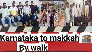 Noushad bks official |Karnataka to Makkah|by walk |Batkal |paidalhajj |Makkah |madina |kannada |