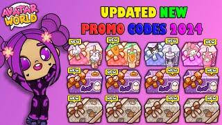 UPDATED NEW PROMO CODES 2024  FREE NEW PROMO CODE IN AVATAR WORLD 