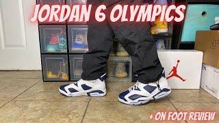 Air Jordan 6 Olympic 2024 Review + On Foot Review & Sizing Tips