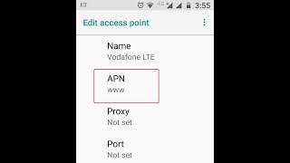Vodafone 4G APN Settings for Android India