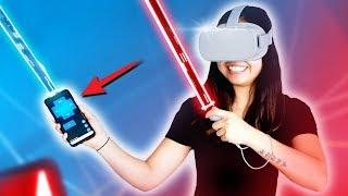 Oculus Go & Your Phone As 2nd Controller!! - An Inexpensive Way To Play PC VR Games