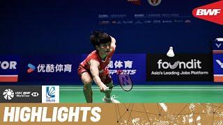 Wang Zhi Yi and Aya Ohori contend for a spot in the finals