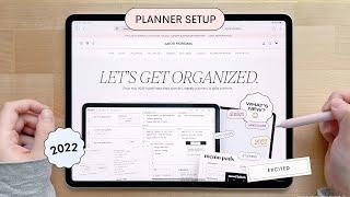 2022 Minimalist Digital Planner Setup & Tutorial | GoodNotes 5 