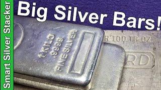 BIG Silver Bars - The Best Bang For Your Bullion Buck! (Low Premiums)