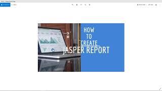 Create Jasper Report with Jasper Studio and MySQL