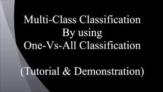 Multi-Class Classifier (One-Vs-All)