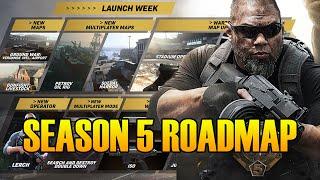 Modern Warfare Warzone Updates - Season 5 ROADMAP Revealed!