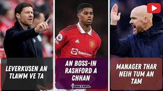 Leverkusen an tlawm ve ta, An boss-in Rashford a chhan, Manager thar neih tum an tam