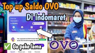 Cara top up ovo di indomaret || isi saldo ovo di indomaret