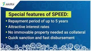 SIDBI – Loan for Purchase of Equipment for Enterprise's Development (SPEED) Scheme