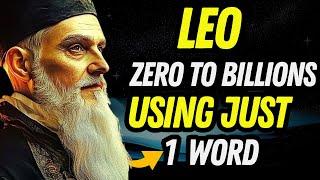 Nostradamus Says Leo Will Be Rich  From Zero To Billions After Repeating One Word For 12 Days!