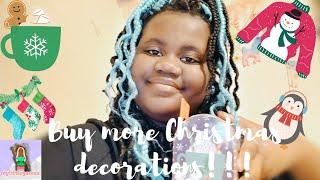 buy more Christmas decorations!! (+ shopping haul!!) ||Mylittlegames|| Vlogmas day 19