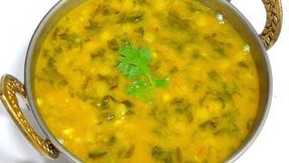 Dal Palak Recipe-Palak Dal In Pressure Cooker-Easy and Healthy Spinach Dal- Lentils with Spinach