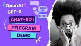 OpenAI (GPT-3) Chat-bot | Create Telegram Chat-bot using OpenAI | Python