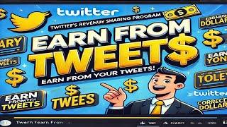 How to make money on Twitter! What is Twitter’s Revenue Sharing Program?