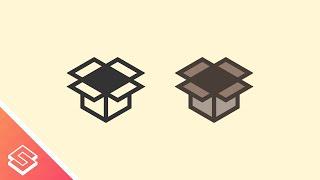 Inkscape for Beginners: Simple Box Icon