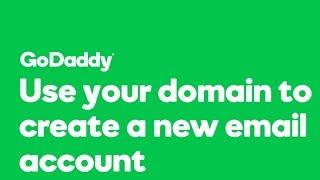 Use your domain name to create a new email account