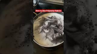 The ONLY fabric dyeing video you need to watchHow to dye Polyester #shorts