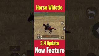 HORSE Whistle  3.4 Update New Feature #bgmi #gamestarsobhan