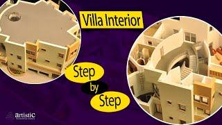 Villa Interior Scale Model For Space Planning | Architectural Model Making