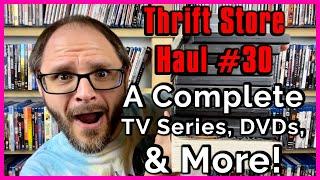 Thrift Store Haul #30 | I Found a Complete TV Series (and more) for $0.50!