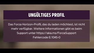 Fix Forza Horizon 5 Invalid Profile Error Code E:1045-0 On Windows PC