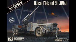 Das Werk 88mm Flak auf 9t Vomag kit review