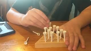 How to Solve the Cracker Barrel IQ tester . By 13 year old Tyler.