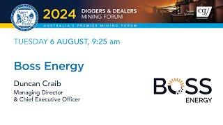 2024 | Boss Energy | Duncan Craib | Diggers & Dealers