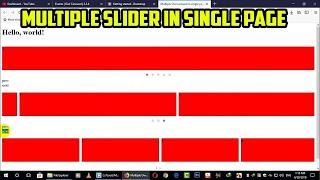 Multiple Slider by Owl carousel in a single page of website - very easy way - 2020
