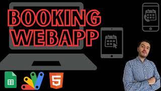 Create a Scheduling Webapp  with Google SHEETS and Google APPS Script