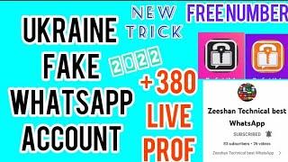 How To Create Fake WhatsApp Account Ukraine +380 