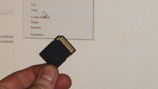 How To Transfer Videos from your Camera SD Memory Card to your Computer