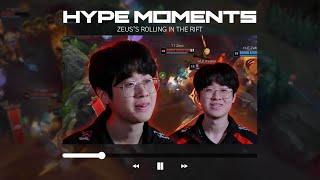 5th. Zeus' Vayne Rolling in the Rift | 2024 LCK Spring Hype moments