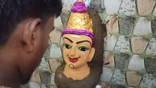 தத்துரூபமாக அம்மன் வடிவம் செய்யும் முறை || Amman Pooja Pathi Alangaram Tips