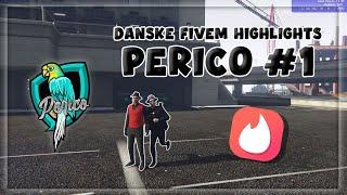 BETJENT MATCHER PÅ TINDER │ Perico Highlights #1 │ Danske FiveM Highlights