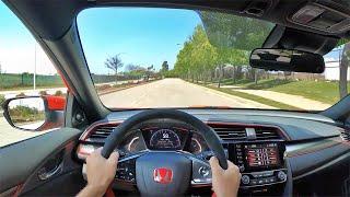 2021 Honda Civic Type R Touring POV Test Drive (3D Audio)(ASMR)