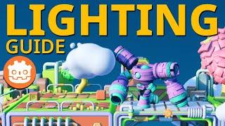 A Complete Lighting Guide for 3D Godot Games | How to use World Environment & Directional Light