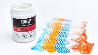 A Close Up Look At Satin Gel Acrylic Medium | Acrylic Art | Liquitex