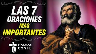 7 ORACIONES CATÓLICAS que debes REZAR DIARIO - Oraciones Poderosas - Pidamos Con Fé 