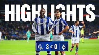 HIGHLIGHTS | UEL 24-25 | J6 | Real Sociedad 3-0 Dynamo Kyiv