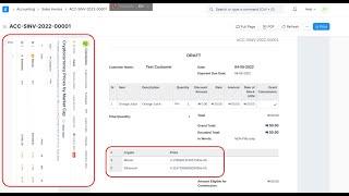 68. Extend core doctype and make API call in printformat