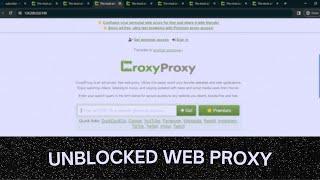 CroxyProxy LINKS - Unbl0cked Websites | #proxy #unblocker