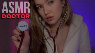 АСМР НЕЖНЫЙ ОСМОТР У ДОКТОРА ASMR DOCTOR MEDICAL EXAM