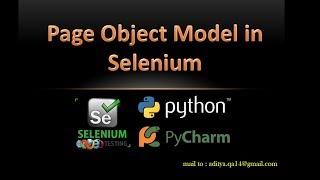 Python Page Object Model in Selenium Webdriver Step by Step Guide
