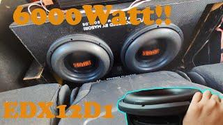 EDX12D1-E7 6000Watt Subwoofer Anlage!