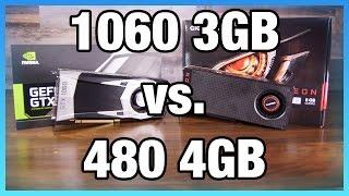 NVIDIA GTX 1060 3GB vs. AMD RX 480 4GB Benchmark