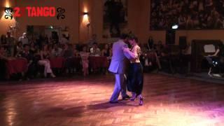 Fabian Peralta Lorena Ermocida Tango Emancipacion en Milonga Parakultural dic 2011