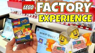 LEGO Store Minifigure Factory Experience & Tutorial  | Disney Springs LEGO Store